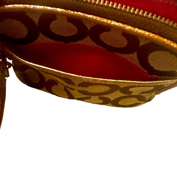 EUC Vintage Coach Poppy Wallet Wristlet - Picture 9 of 10